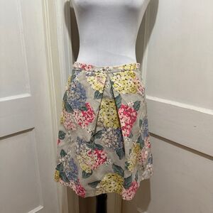 Cath Kidston Multicolor Floral A-Line Skirt